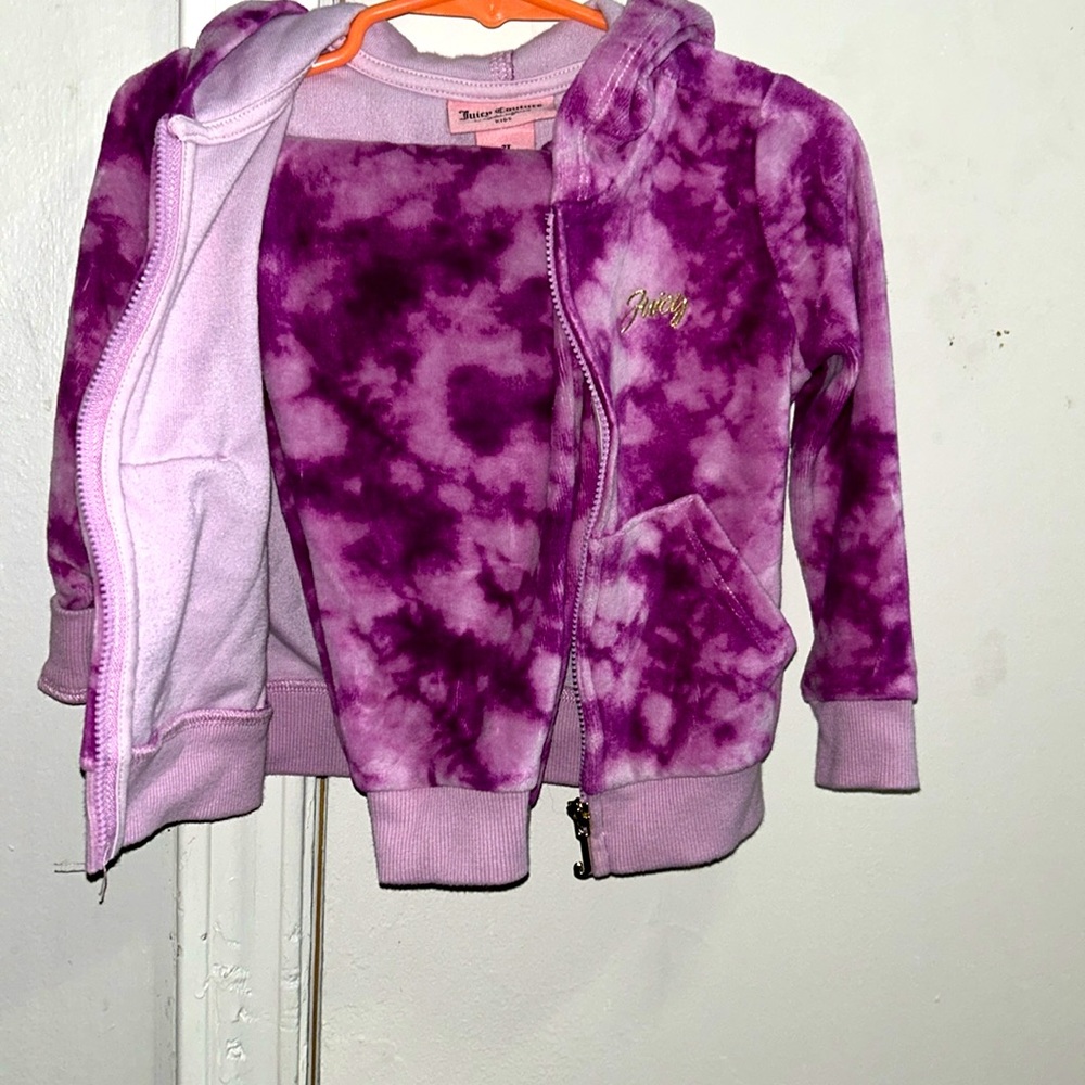 Juicy Couture Purple tie dye jogging suit 💜 - Picture 3 of 3